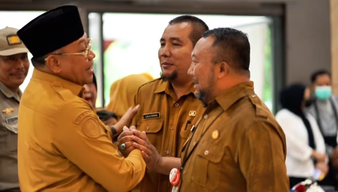 Silaturahmi dan prosesi pelepasan Sekretaris Daerah